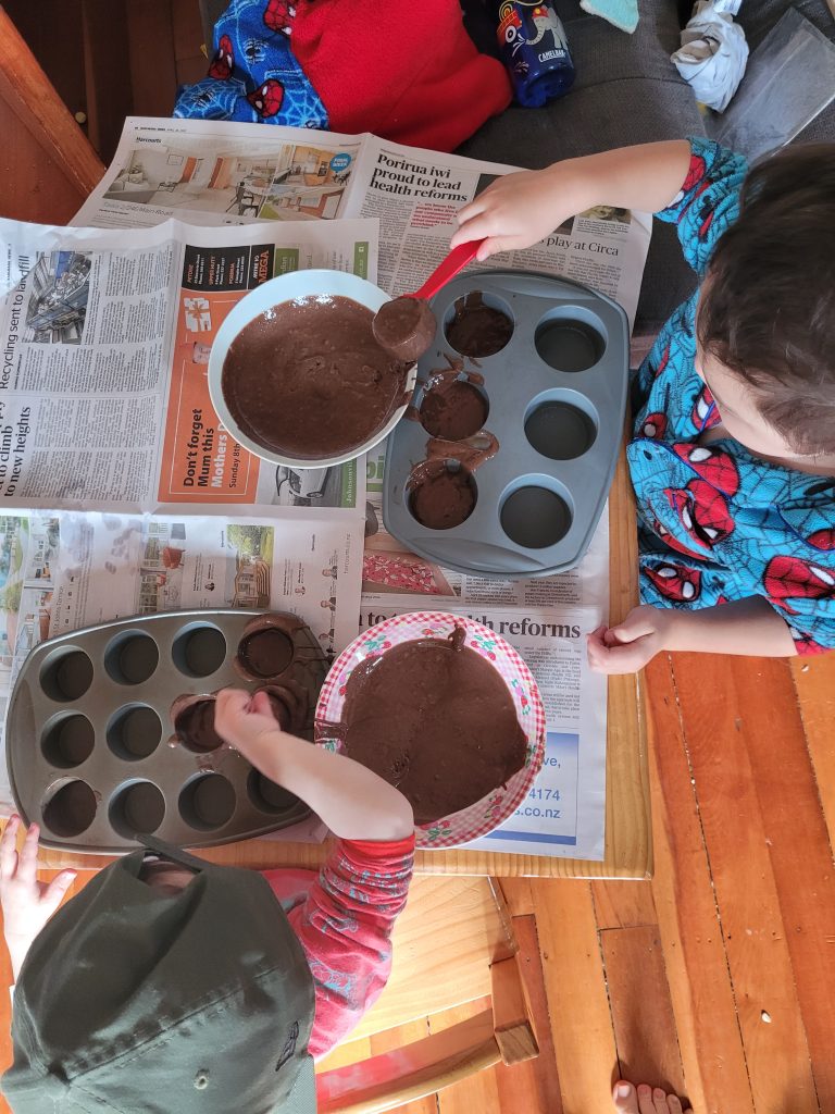 Making Chocolate Cupcakes