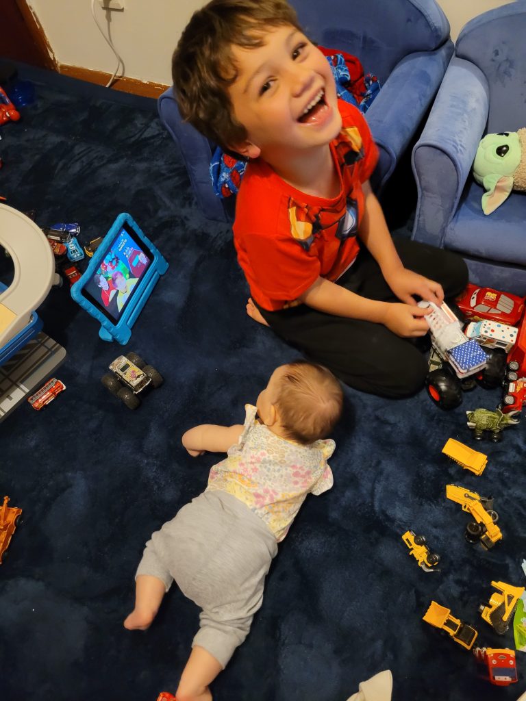 Nasir Sharing his Tablet