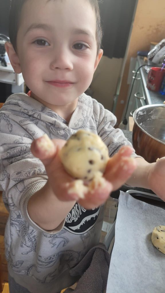 Supporting Siblings: Baking Cookies