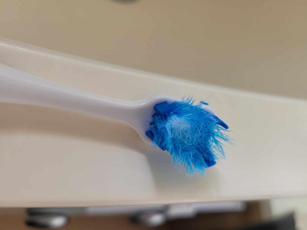 Visiting the Dentist - Chewed Toothbrush