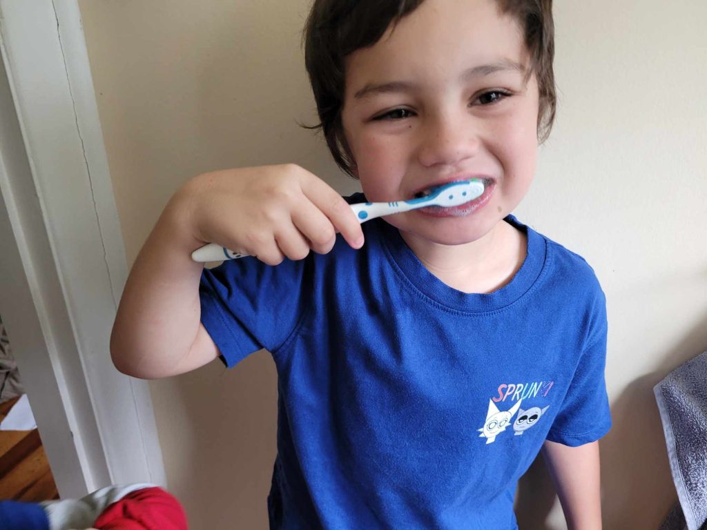 Visiting the Dentist - Brushing